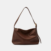 Soft Leather Tote Bag – Women’s Full-Grain Large Shoulder & Crossbody Handbag